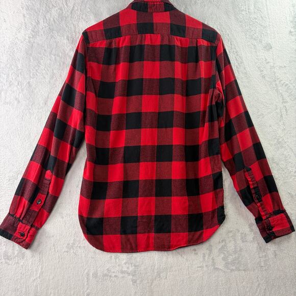 J.Crew Mercantile Tartan Plaid Button-Down Shirt • Size S - Picture 2 of 6